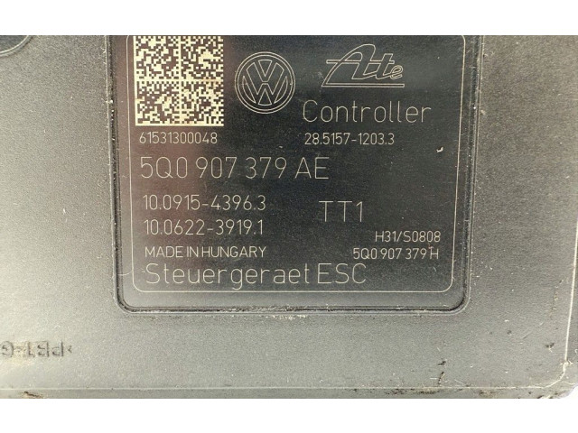 Блок АБС 5Q0907379AE, 5Q0614517AK Volkswagen Golf VII 2013 - 2019 года