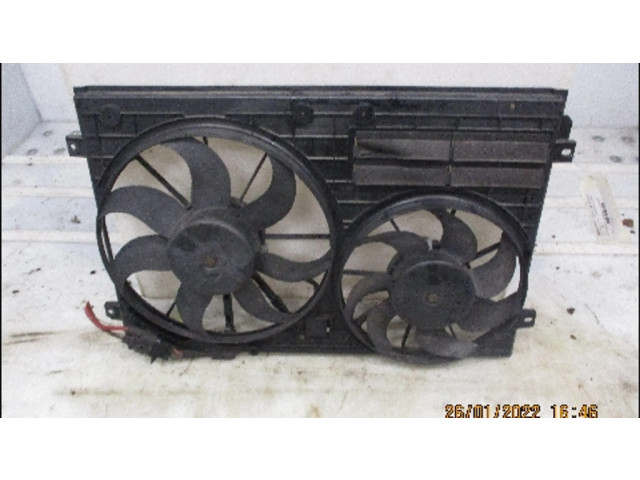 Вентилятор радиатора     1K0998455A    Volkswagen Touran I 1.6