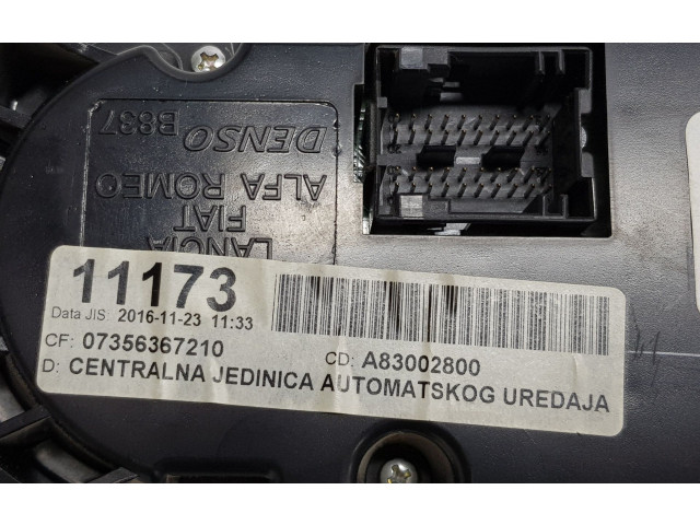 Блок управления климат-контролем 7356367210, 735636721 Fiat 500L