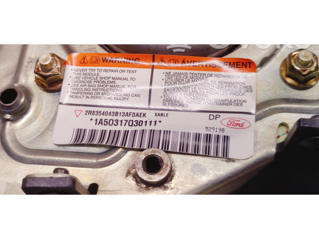 Подушка безопасности водителя 2R8354043B13AF Jaguar XJ X350