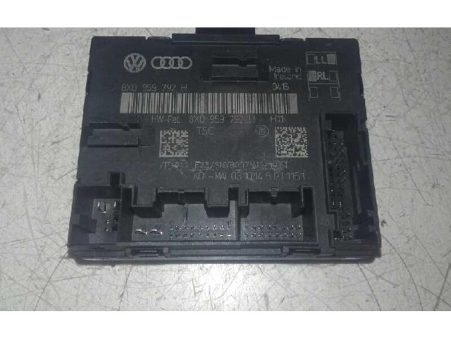 Блок управления двигателя 8X0959792H Audi Q3 8U