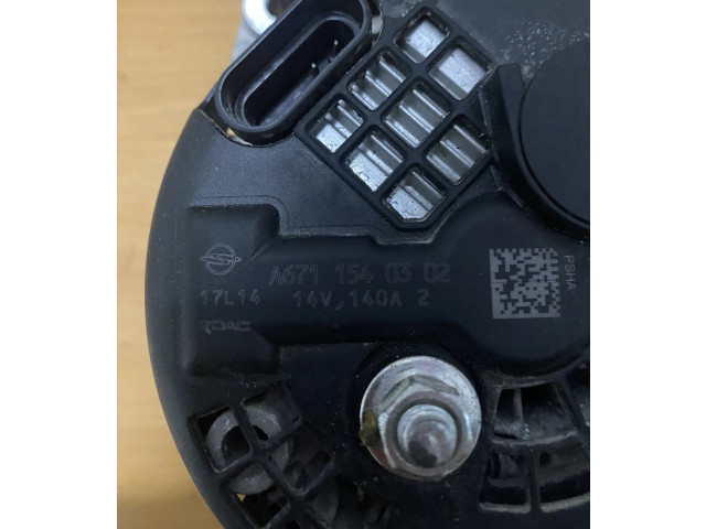 Генератор A6711540302 SsangYong Rexton