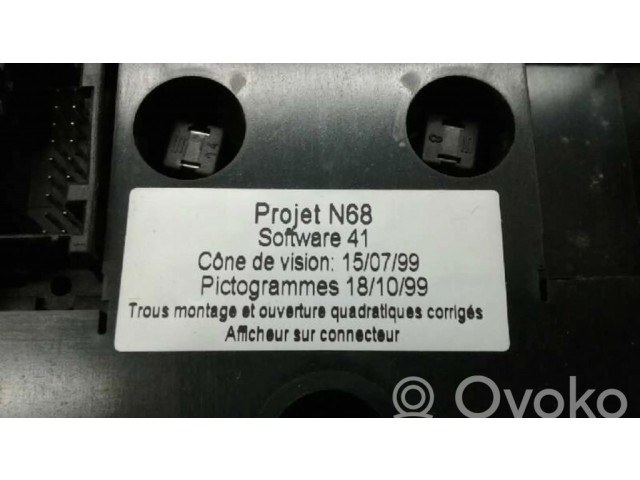 Блок управления климат-контролем 96314105ZR, 1000001436524 Citroen Xsara Picasso