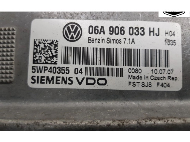 Řídící jednotka 06A906033HJ, 06A906033HJ   Volkswagen Caddy 2007