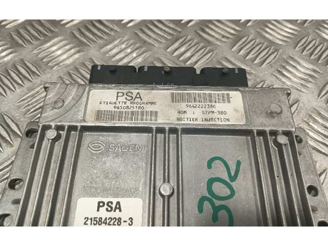 Řídící jednotka 9650825180, 215842283 Citroen C3 Pluriel 2003