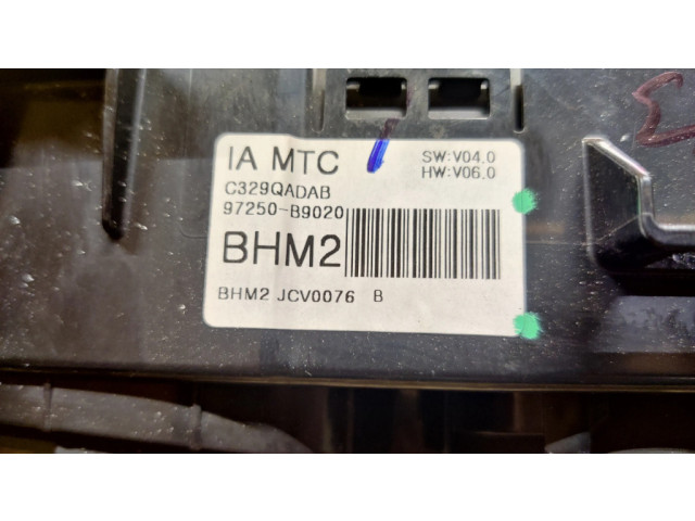 Блок управления климат-контролем 97250B9020 Hyundai i10