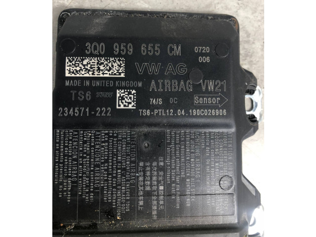 Блок подушек безопасности 3Q0959655CM, 190C026906 Skoda Octavia Mk3 (5E)