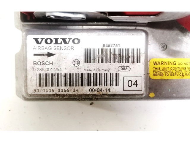 Блок подушек безопасности 0285001254, 9452751   Volvo V70