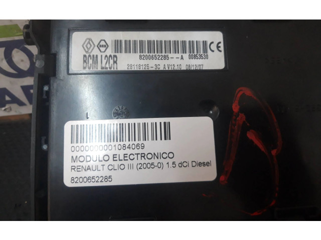 Блок управления 8200652285, BCML2CR Renault Clio III