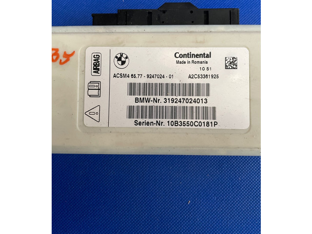 Блок подушек безопасности 9247024, 319247024013 BMW 5 F10 F11