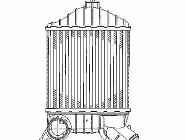 Интеркулер  46764253, 30141   Fiat Punto (188) 1.9