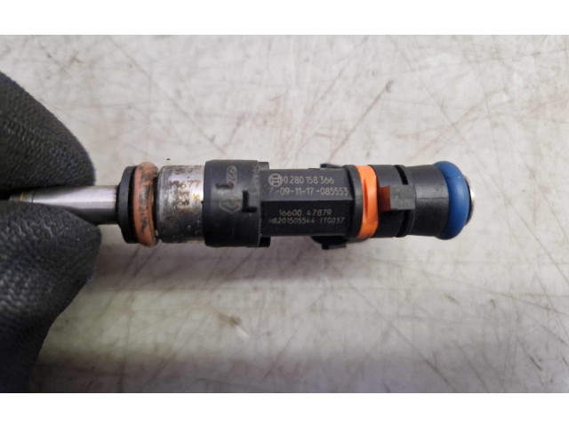 Форсунка 166004787R, 0280158366    Dacia Sandero II  H4B-408(H4B-B4) 