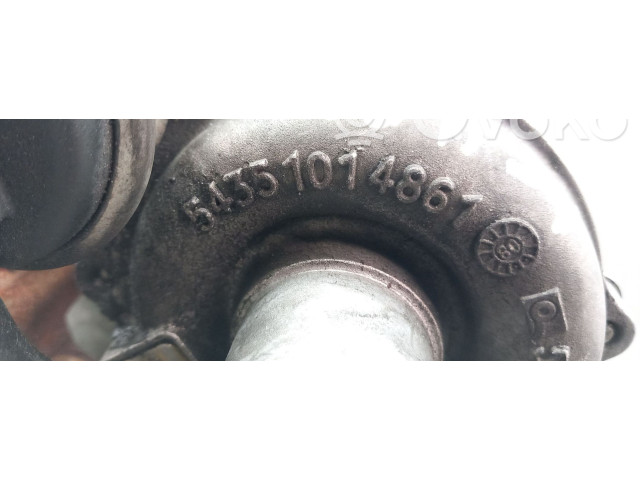Turbodmychadlo Турбина 54351014861 Citroen C2