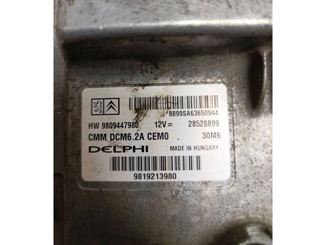 Комплект блоков управления 9809447980, 28528899   Peugeot Expert