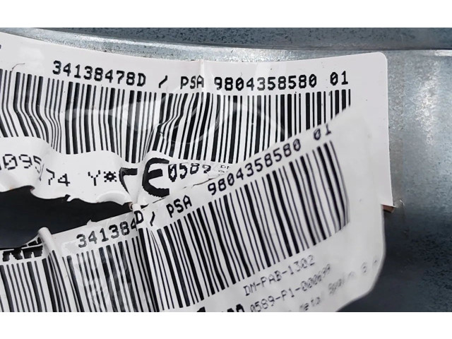 Подушка безопасности пассажира 9804358580 Citroen C4 Cactus