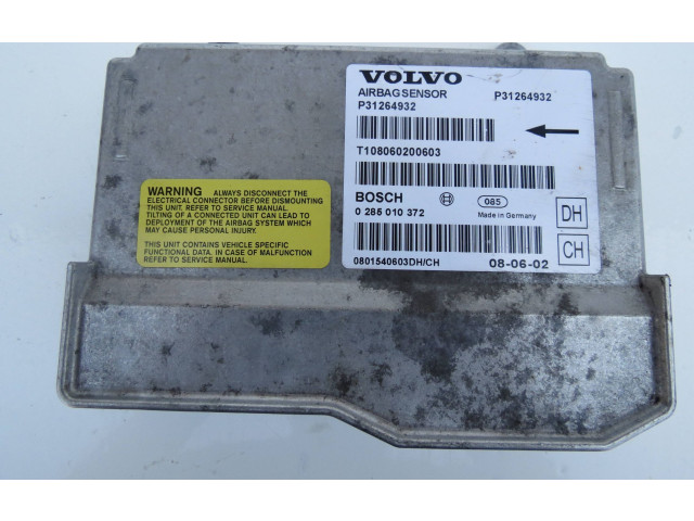 Блок подушек безопасности P31264932, 0285010372   Volvo V70
