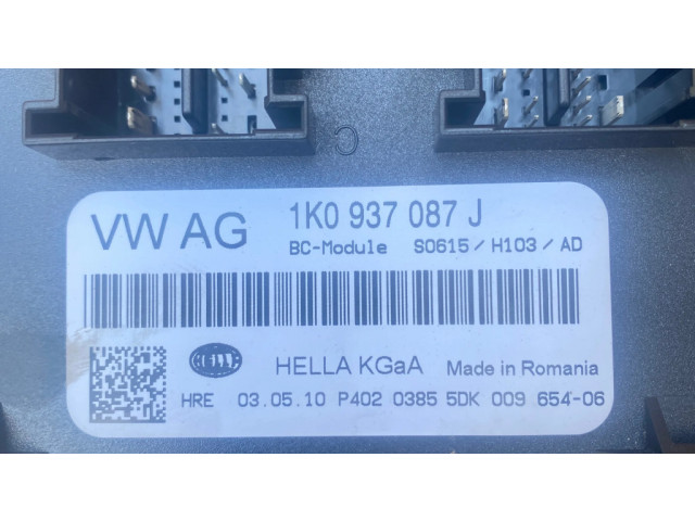 Блок комфорта 1K0937087J   Skoda Octavia Mk2 (1Z)   