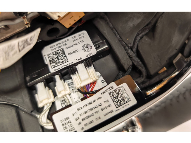 Руль Skoda Octavia Mk4 2019 - года 5E3959542D, 5E3419093AF