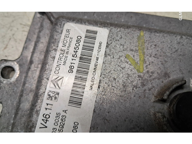 Блок управления двигателя 9811545080 Peugeot 2008 I