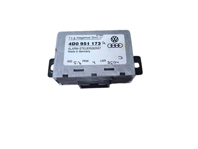 Pojistková skříňka Блок управления сигнализации 4D0951173 Audi A8 S8 D2 4D 2001