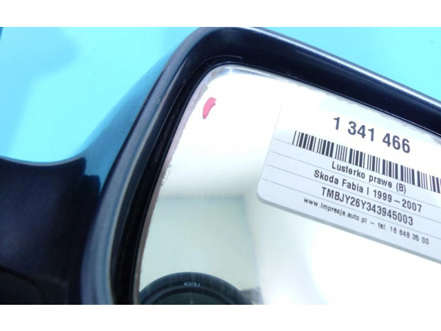 Зеркало электрическое Skoda Fabia Mk1 (6Y) 1999 - 2007 года