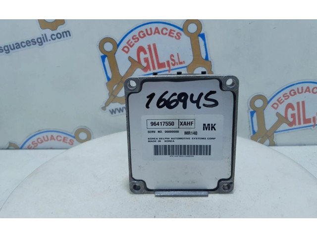 Блок управления двигателя 96417550, 166945 Daewoo Kalos