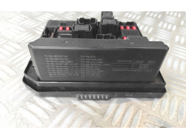 Pojistková skříňka 284B7JD02A Nissan Qashqai 2009