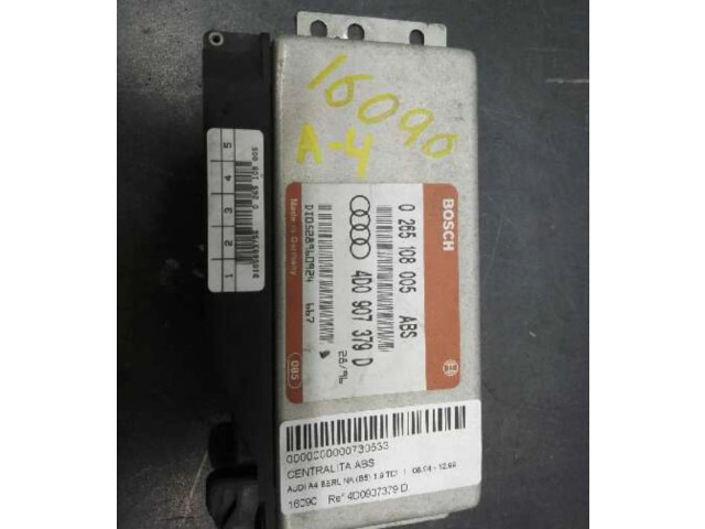 Блок управления АБС 4D0907379D, CENTRALITAABS Audi A4 S4 B5 8D