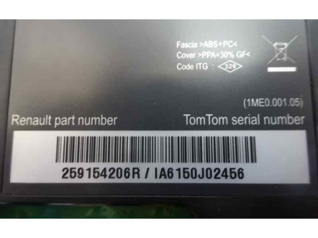 Дисплей    259154206R, IA6150J02456   Renault Scenic III -  Grand scenic III