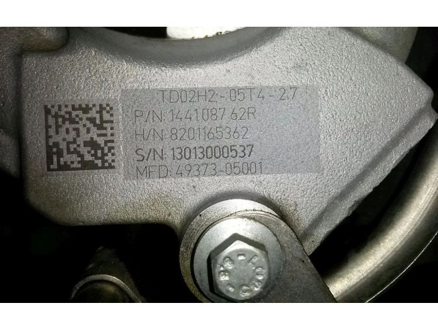  Турбина Dacia Lodgy  8201165362, 8201165362   для двигателя H5F C4      