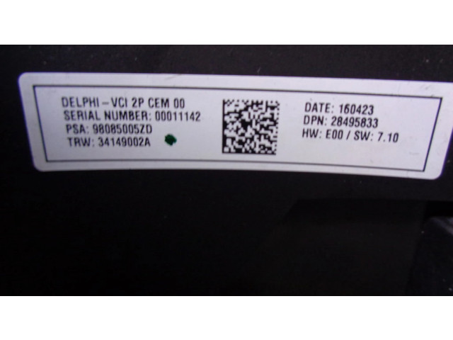 Руль Citroen C4 Cactus  2014- года 98031272YC, 98085005ZD      