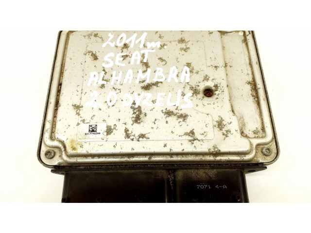 Řídící jednotka 0281016998, 03L906018L Seat Alhambra (Mk2) 2011