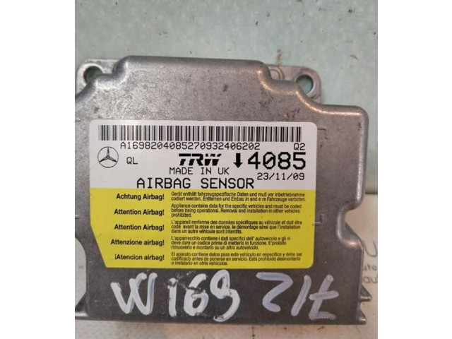 Блок подушек безопасности A1698204085, A1698204085   Mercedes-Benz A W169