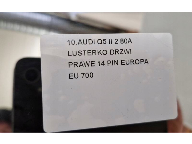 Зеркало электрическое Audi Q5 SQ5 2017 - года