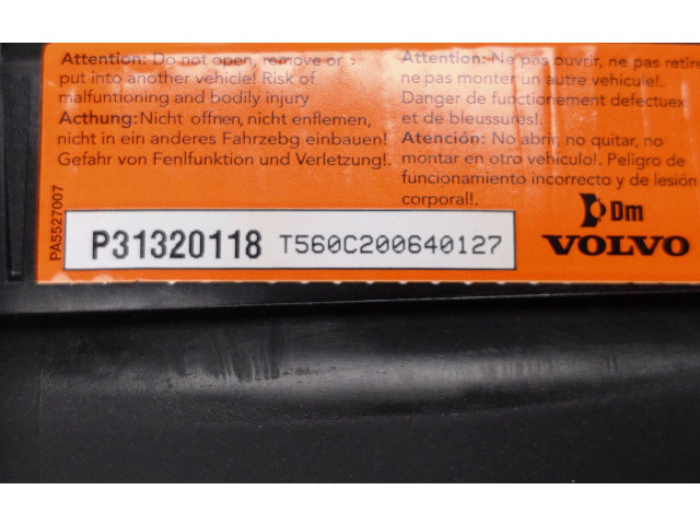 Подушка безопасности водителя 31320118   Volvo V70