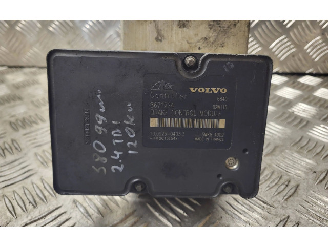 Блок АБС 8671224 Volvo S80 1999 - 2003 года