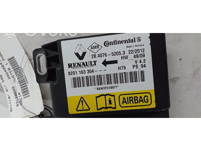 Блок подушек безопасности 8201385569 Dacia Duster