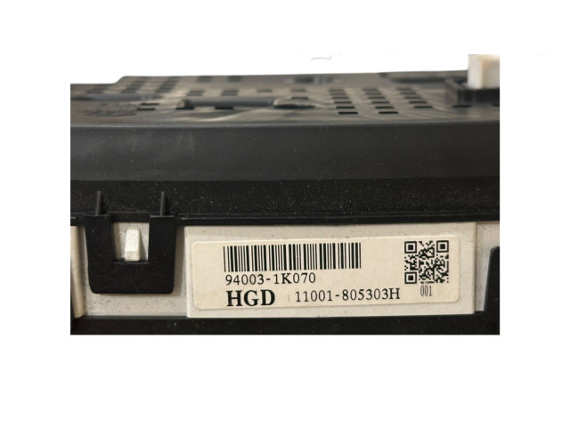 Панель приборов 940031K070, 11001805303H   Hyundai ix20       