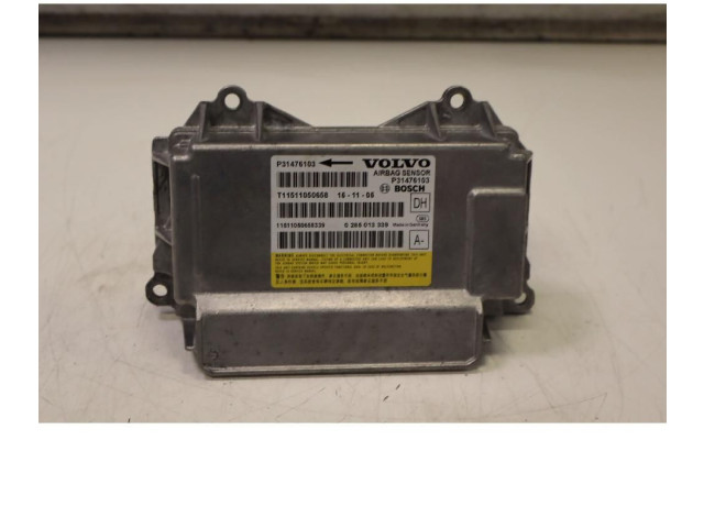 Блок подушек безопасности 0285013939 Volvo S60