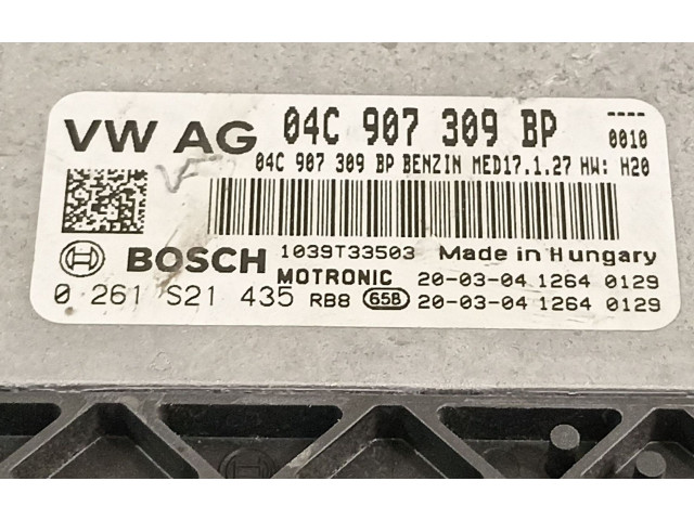 Блок управления двигателя 04C907309BP, 0261S21435 Skoda Fabia Mk3 (NJ)