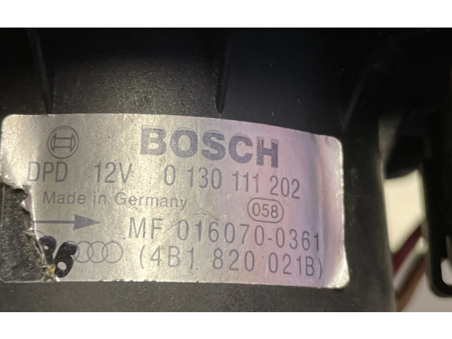 Вентилятор печки    4B1820021B, 0130111202   Audi A6 S6 C5 4B