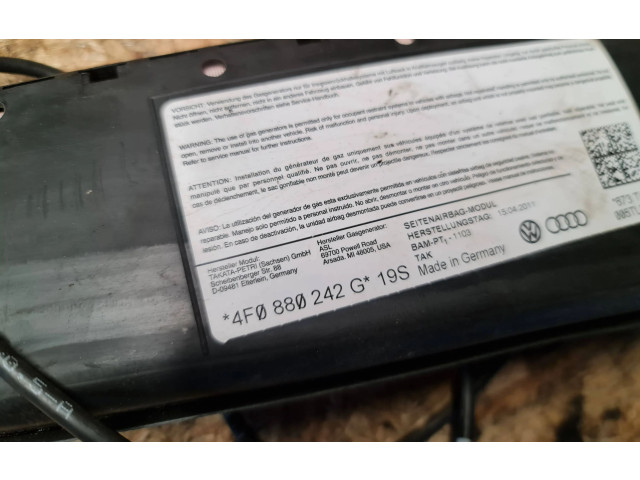 Подушка безопасности в сиденье 4F0880242G Audi A6 S6 C6 4F
