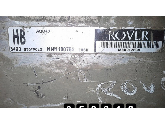 Блок управления двигателя nnn100752   Rover 45