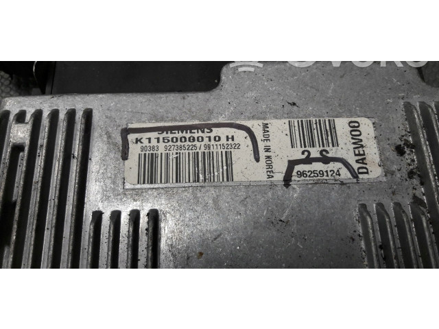 Řídící jednotka K115000010H Daewoo Matiz 2000