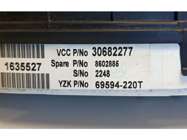 Панель приборов 69594220T, 30682277 Volvo S60