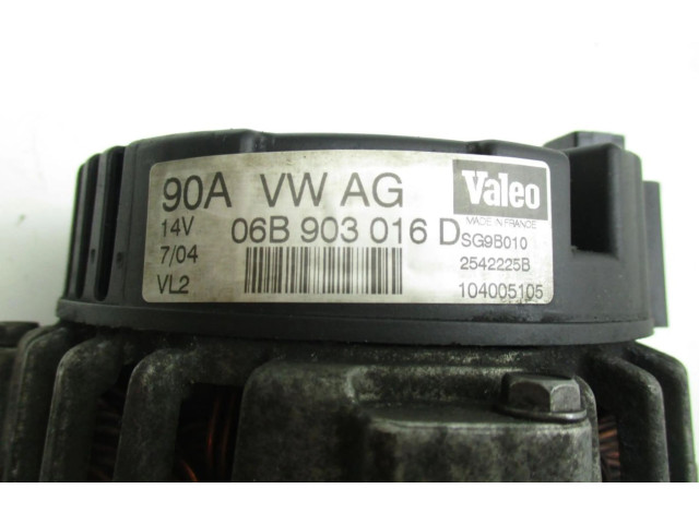 Генератор 06B903016D   Volkswagen PASSAT      