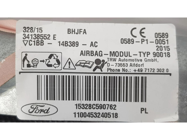 Боковая подушка безопасности 2071594, C1BB14B389AC Ford Fiesta