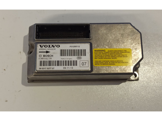 Блок подушек безопасности 31295112, 0285010729   Volvo XC90