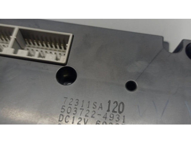 Блок управления климат-контролем 72311SA120, 503722-4931 Subaru Forester SG