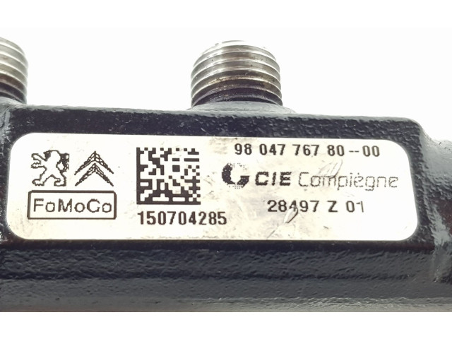 Топливная рампа 9804776780, 9804776780 Citroen C4 III e-C4